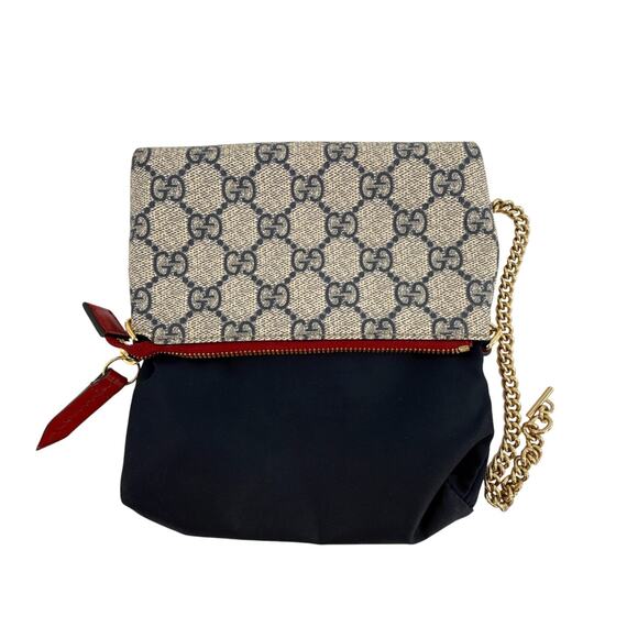 GUCCI Chain Wristlet Mini Bag GG Coated Canvas - Picture 9 of 15